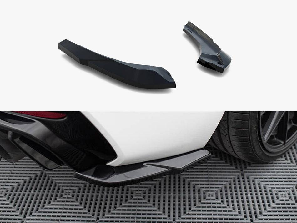 Maxton Rear Side Splitters V.5 (For rear valance v.3) BMW 1 M-Pack / M140i F20 Facelift