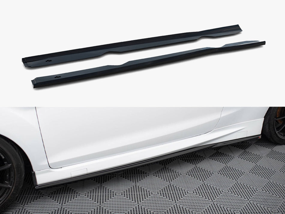 Maxton Side Skirts Diffusers V.4 Ford Fiesta ST / ST-Line Mk7
