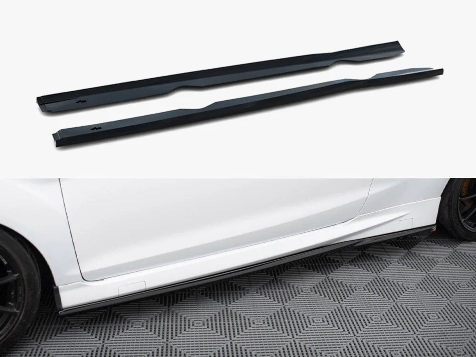 Maxton Side Skirts Diffusers V.4 Ford Fiesta ST / ST-Line Mk7