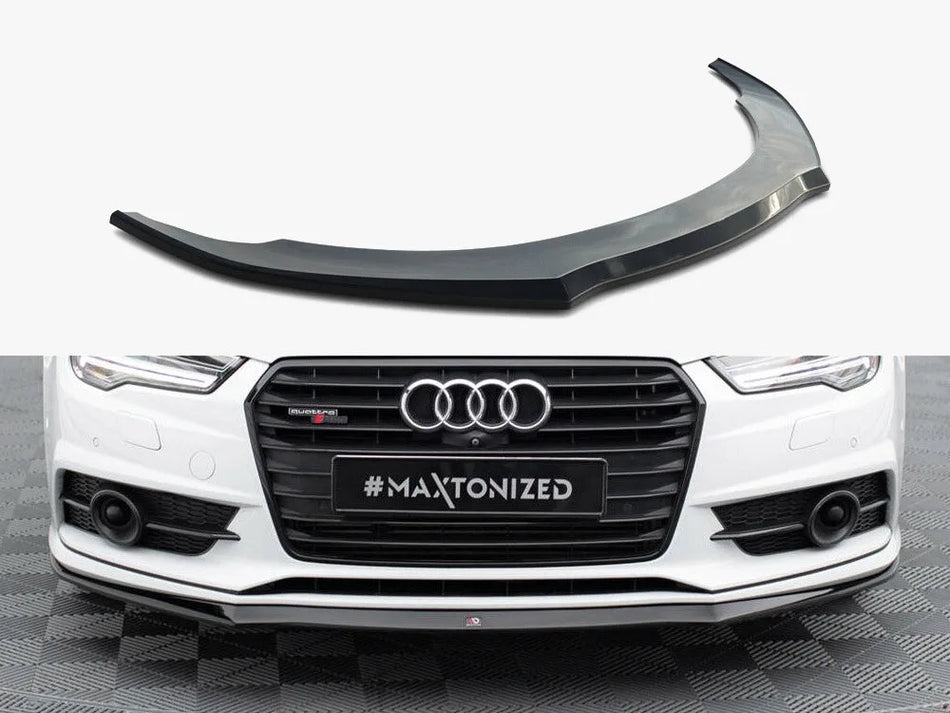 Maxton Front Splitter Audi S7 / A7 S-Line C7 FL