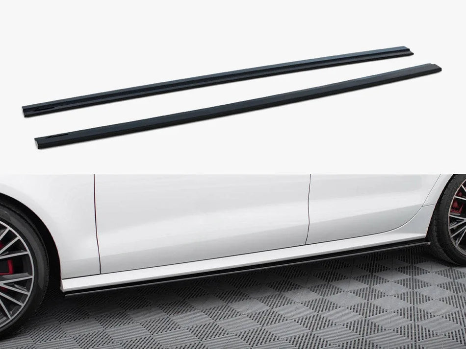 Maxton Side Skirts Diffusers Audi S7 / A7 S-Line C7 FL
