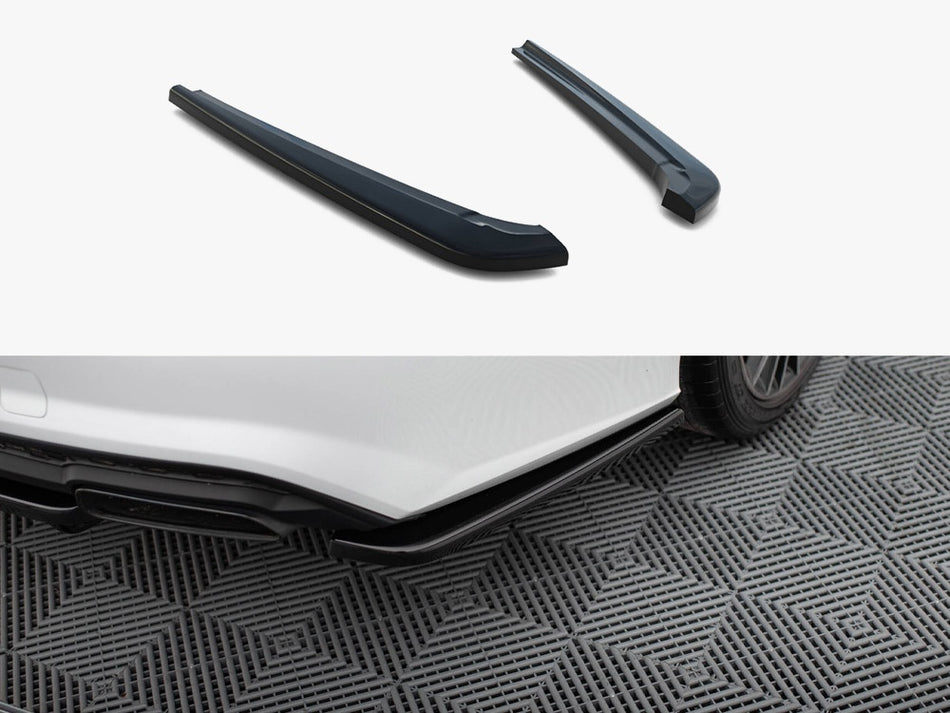 Maxton Rear Side Splitters Audi A7 S-Line C7 FL