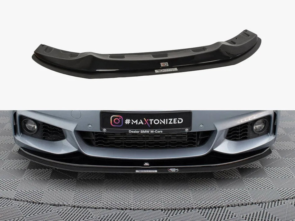 Maxton Hybrid Front Splitter BMW 4 Coupe / Gran Coupe / Cabrio M-Pack F32 / F36 / F33