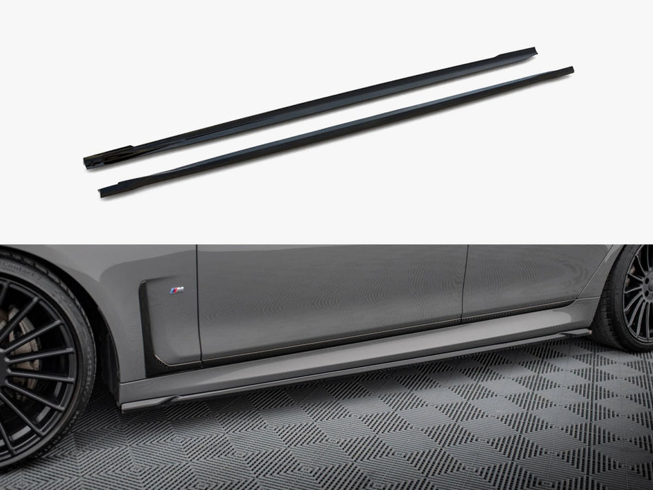 Maxton Side Skirts Diffusers V.2 BMW 7 M-Pack G11