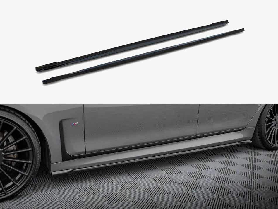 Maxton Side Skirts Diffusers V.2 BMW 7 M-Pack G11