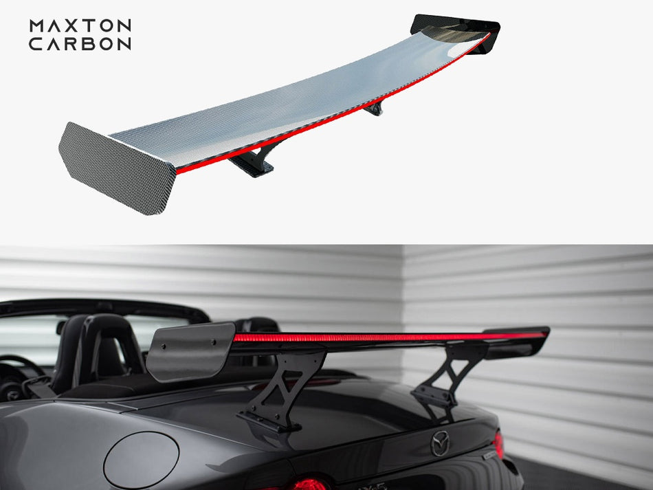 Maxton Carbon Spoiler JDM Style + LED Mazda MX-5 ND (Mk4)