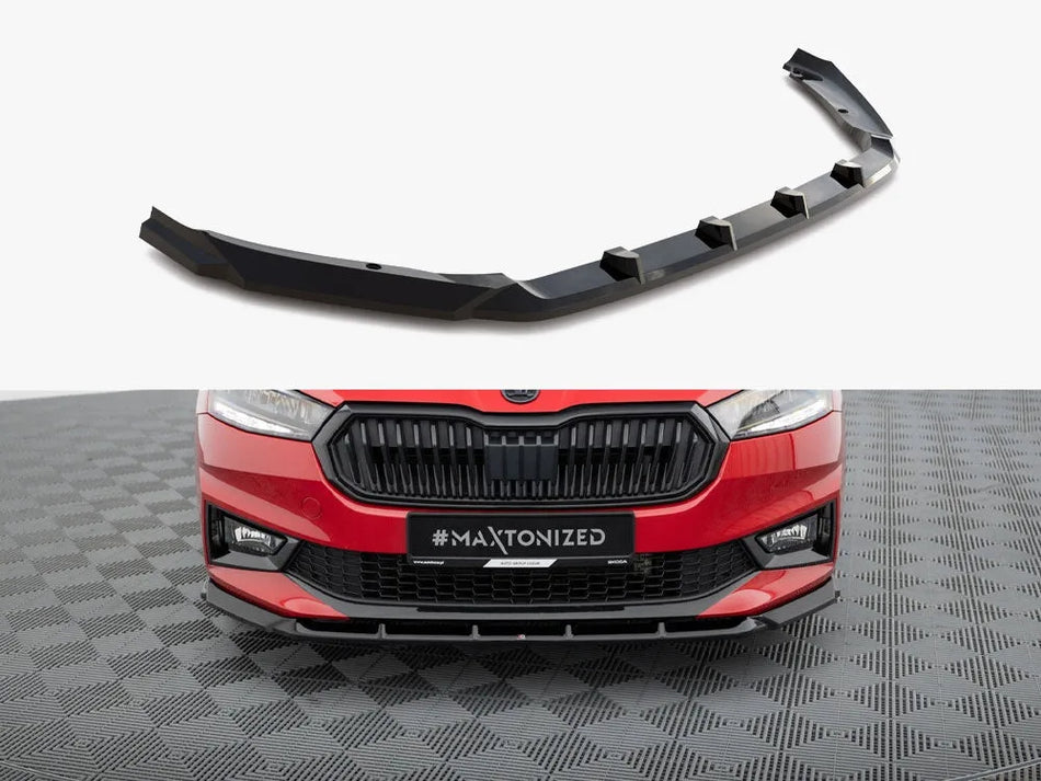 Maxton Front Splitter Skoda Fabia Mk4