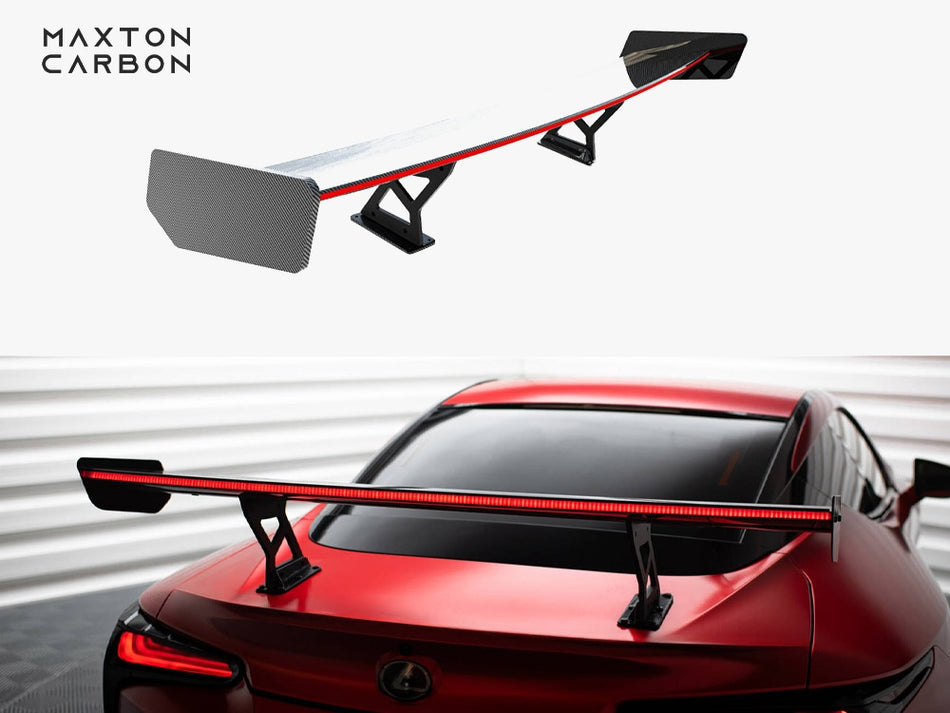 Maxton Carbon Spoiler + LED Lexus LC