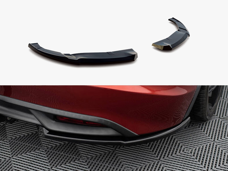 Maxton Rear Side Splitters Honda Civic Hatchback Mk9