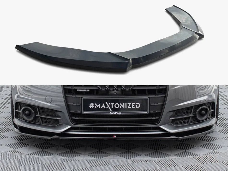 Maxton Front Splitter V.1 Audi A6 / A6 C7 S-Line / S6 C7 Facelift
