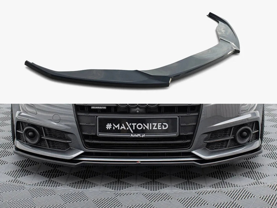 Maxton Front Splitter V.2 Audi A6 / A6 C7 S-Line / S6 C7 Facelift