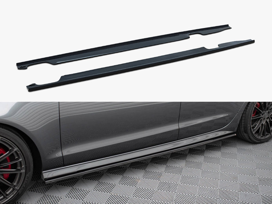 Maxton Side Skirts Diffusers Audi S6 / A6 S-Line / A6 C7 FL