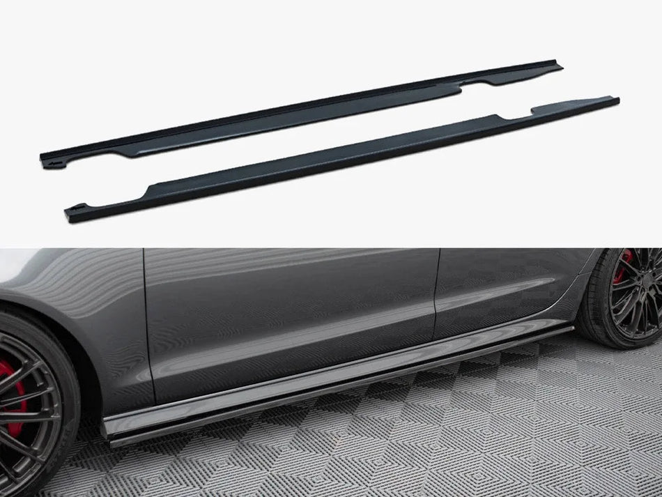 Maxton Side Skirts Diffusers Audi S6 / A6 S-Line / A6 C7 FL
