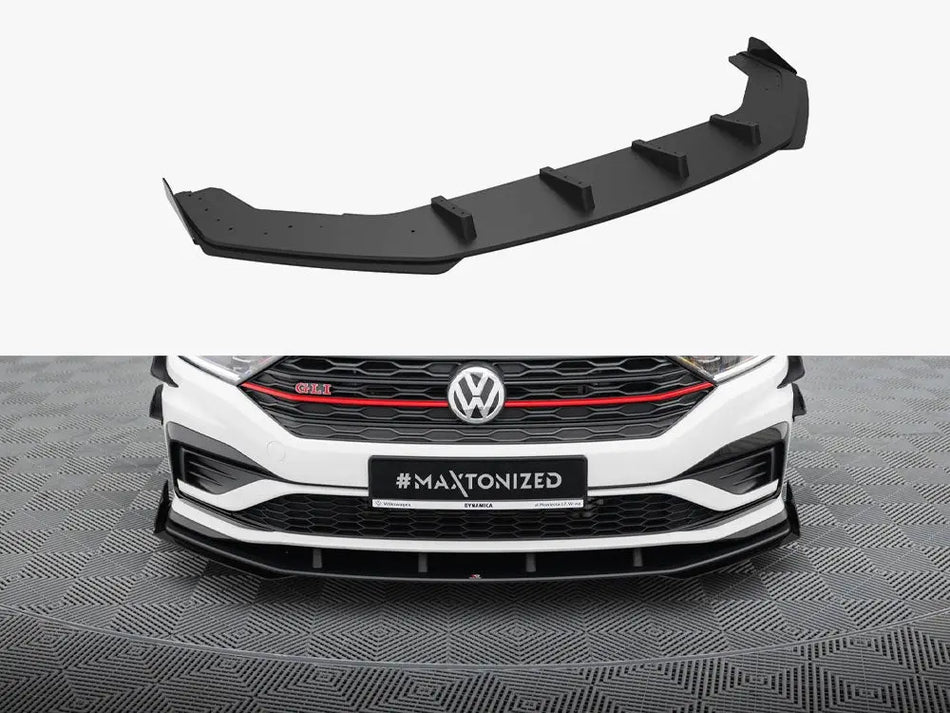 Maxton Street PRO Front Splitter + Flaps Volkswagen Jetta GLI Mk7