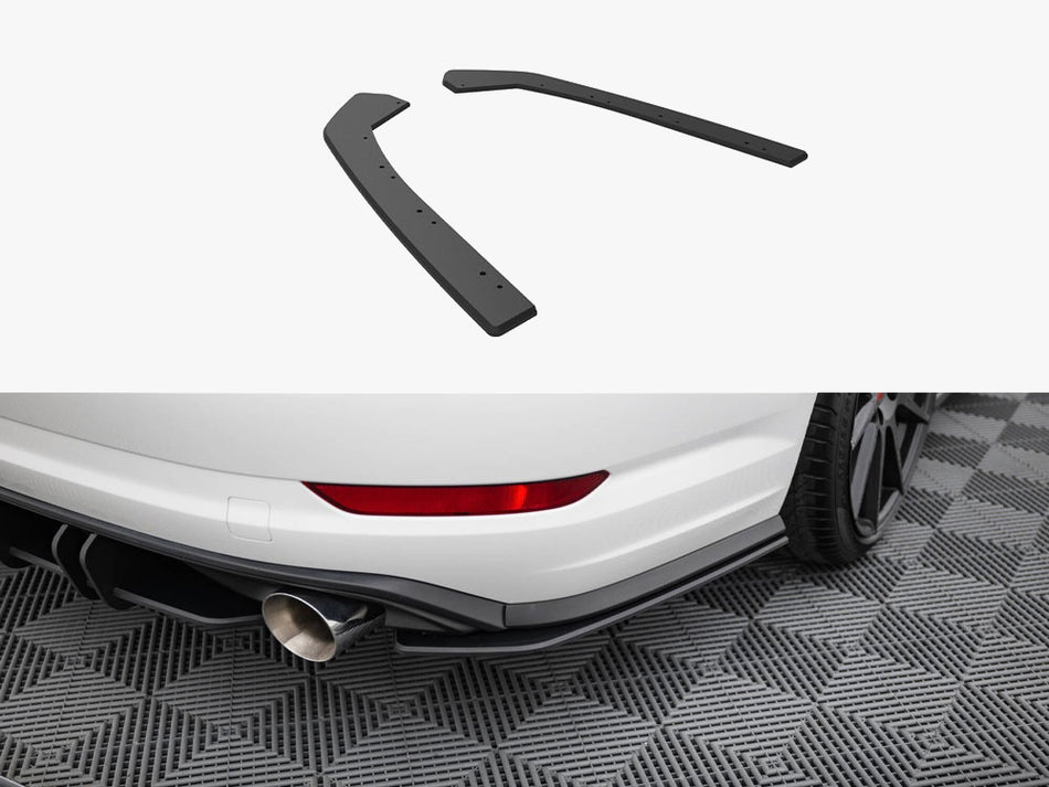 Maxton Street Pro Rear Side Splitters Volkswagen Jetta GLI Mk7