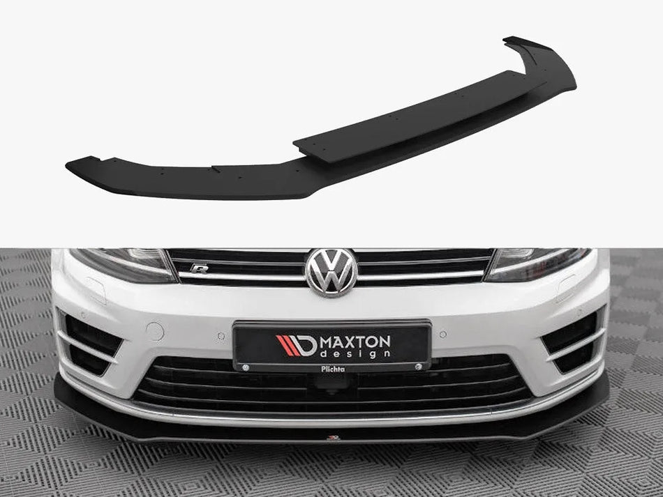 Maxton Street PRO Front Splitter V.1 VW Golf R Mk7