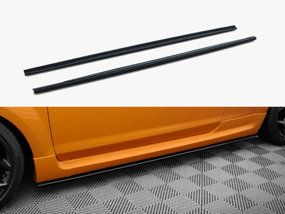 Maxton Side Skirts Diffusers Ford Focus II ST Facelift