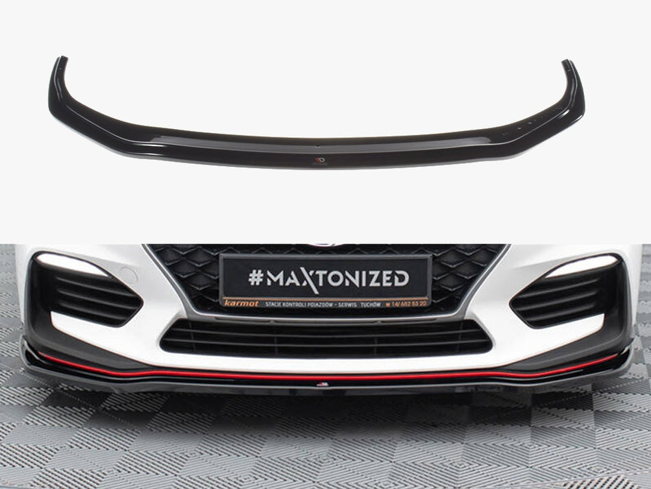 Maxton Front Splitter V.2 Hyundai I30 N Mk3 Hatchback / Fastback