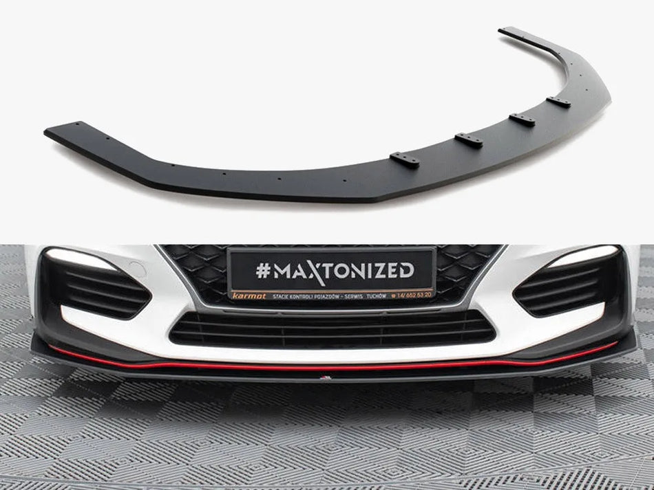 Maxton Street PRO Front Splitter Hyundai I30 N Mk3 Hatchback / Fastback