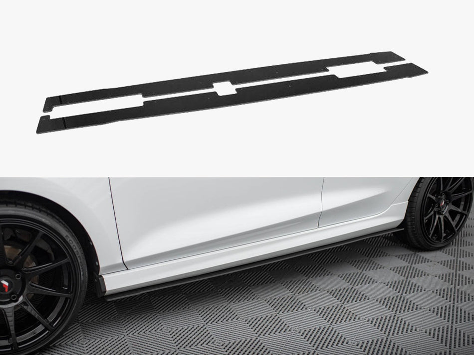 Maxton Racing Side Skirts Diffusers V.2 Ford Fiesta Mk8 ST / ST-Line