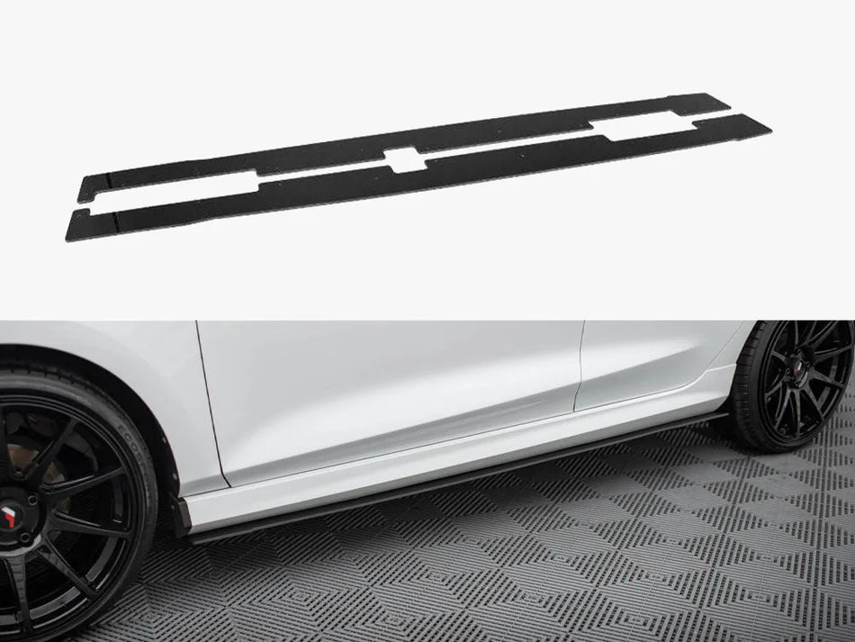 Maxton Racing Side Skirts Diffusers V.2 Ford Fiesta Mk8 ST / ST-Line