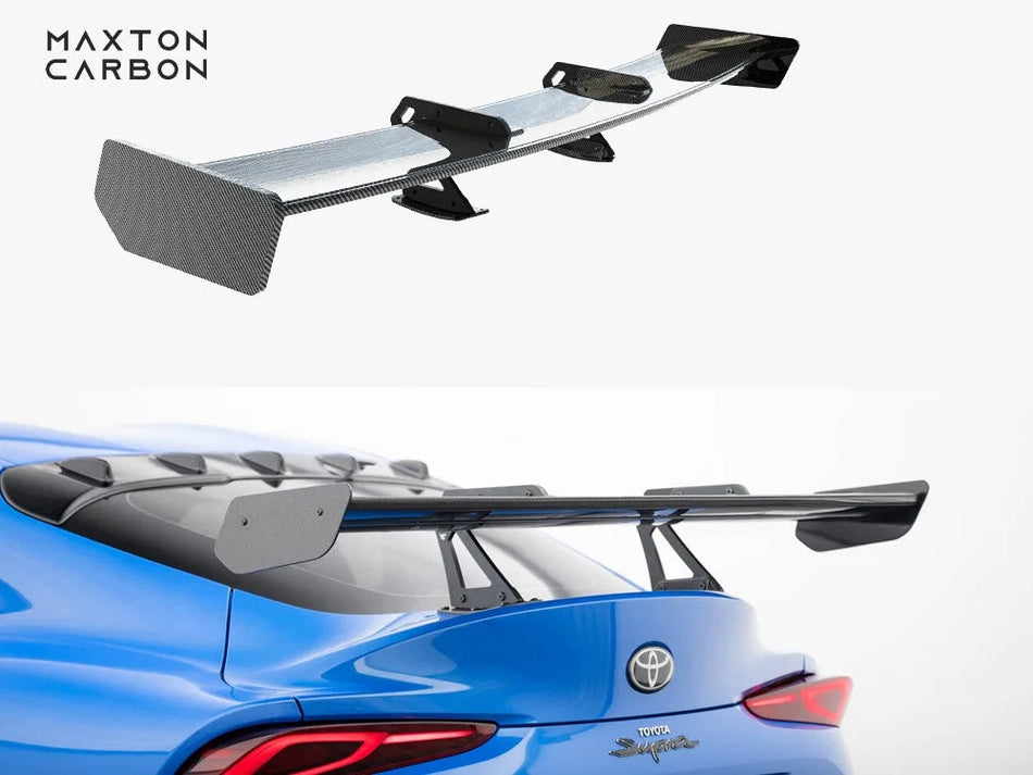 Maxton Carbon Spoiler With Upper Swan Mounting Toyota Supra Mk5