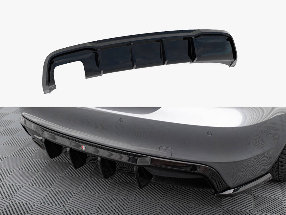 Maxton Rear Valance BMW 1 M-Pack E82