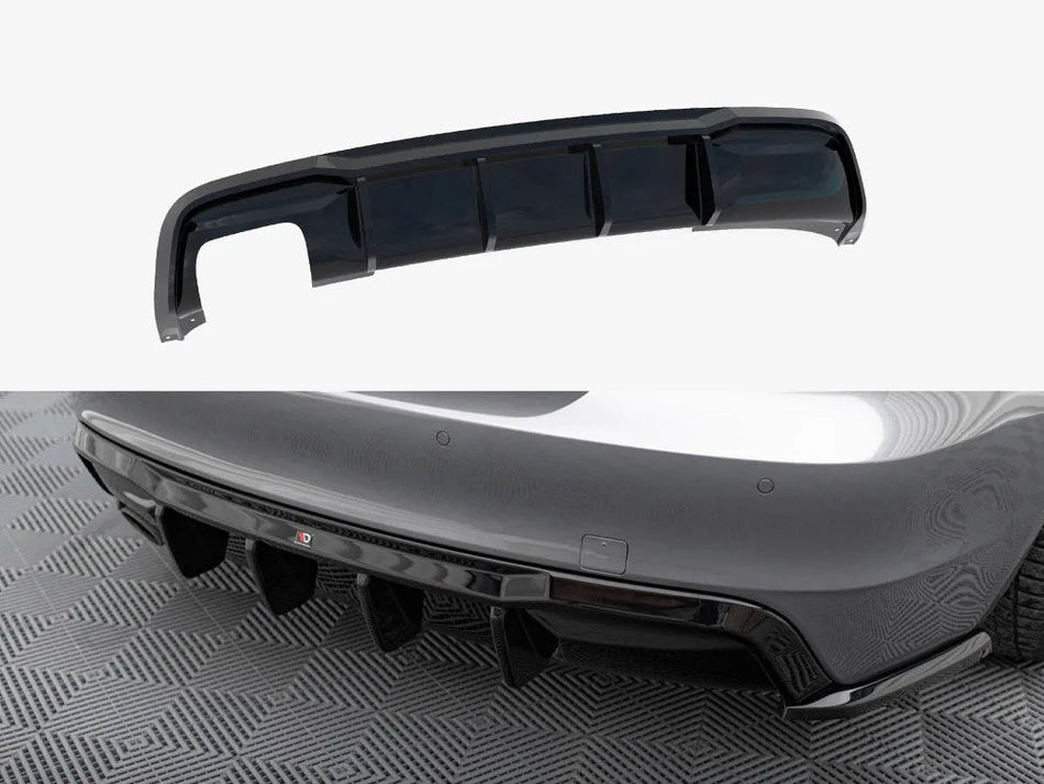 Maxton Rear Valance BMW 1 M-Pack E82