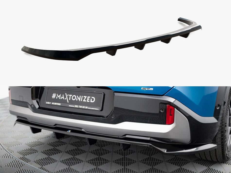 Maxton Rear Splitter (Vertical Bars) Kia EV9 GT-Line Mk1