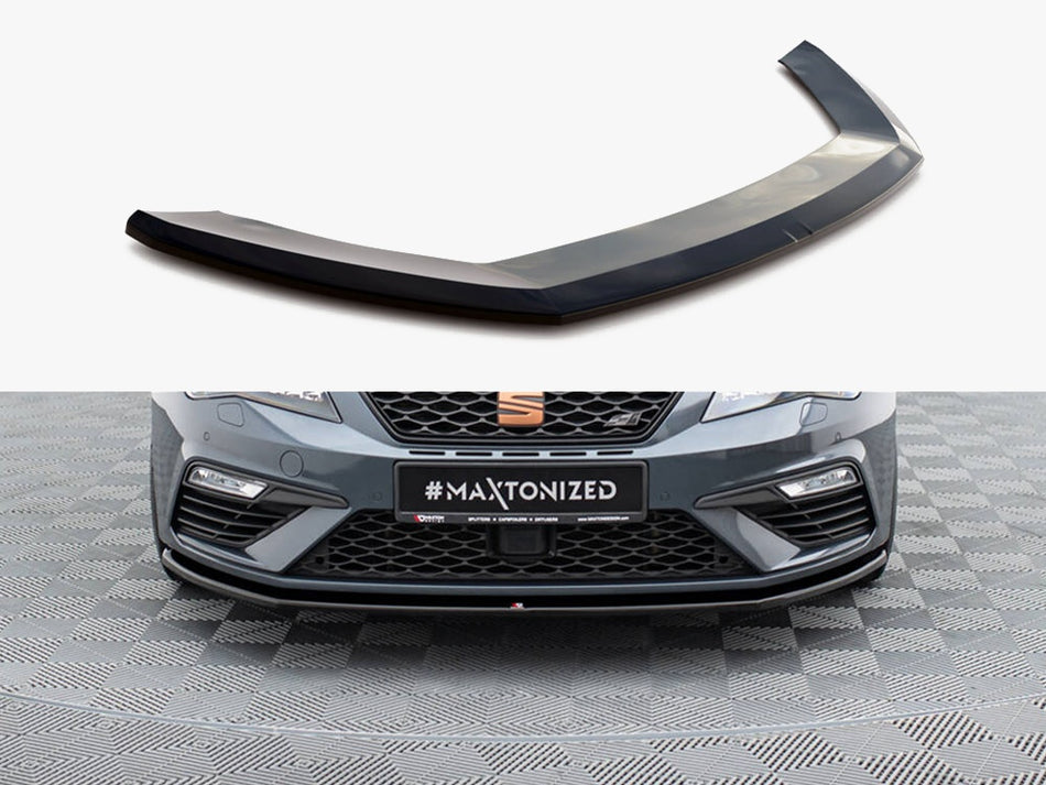 Maxton Front Splitter V.1 Seat Leon Cupra / FR Mk3 FL
