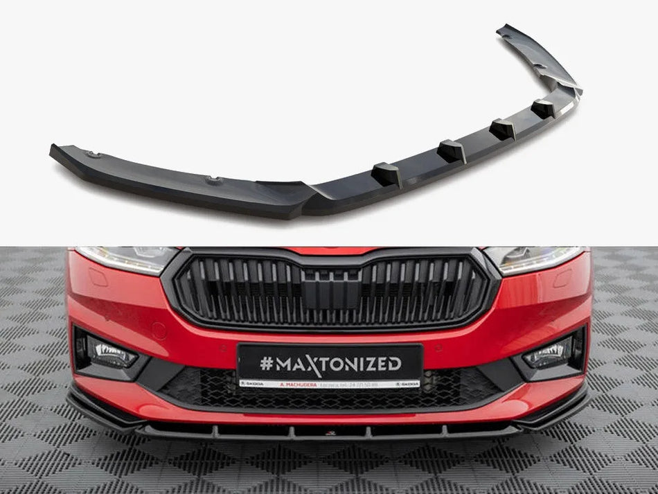 Maxton Front Splitter Skoda Fabia Monte Carlo Mk4