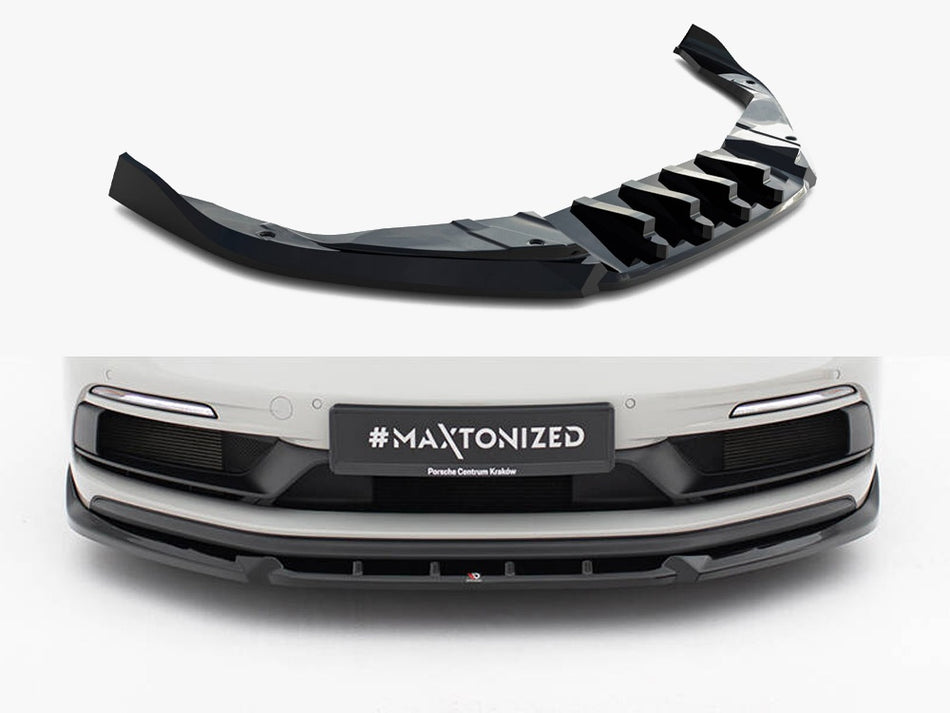 Maxton Front Splitter V.2 Porsche 718 Cayman GTS 982c / 718 Boxster GTS 982