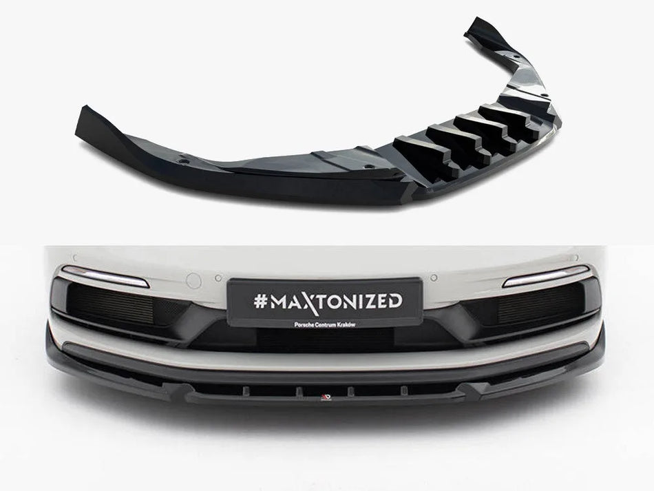 Maxton Front Splitter V.2 Porsche 718 Cayman GTS 982c / 718 Boxster GTS 982
