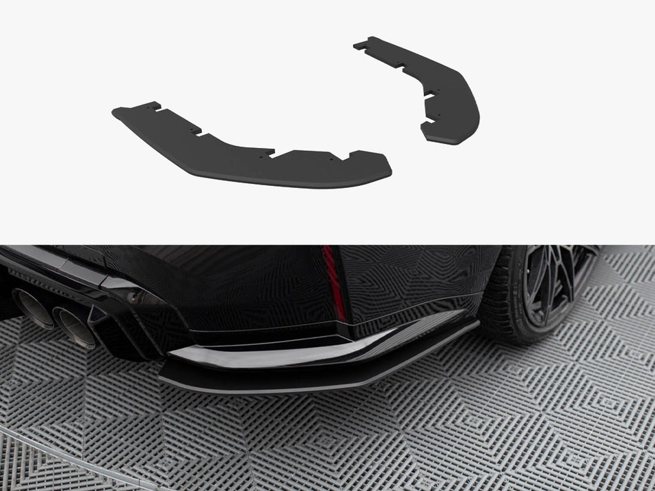Maxton Street PRO Rear Side Splitters V.2 BMW M3 Sedan / Touring G80 / G81