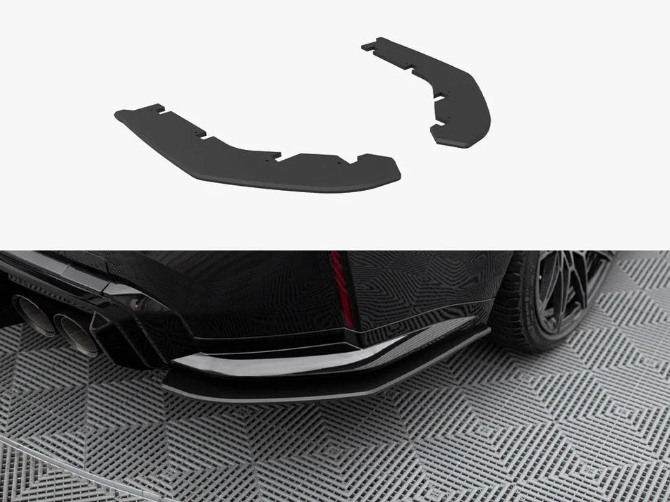 Maxton Street PRO Rear Side Splitters V.2 BMW M3 Sedan / Touring G80 / G81