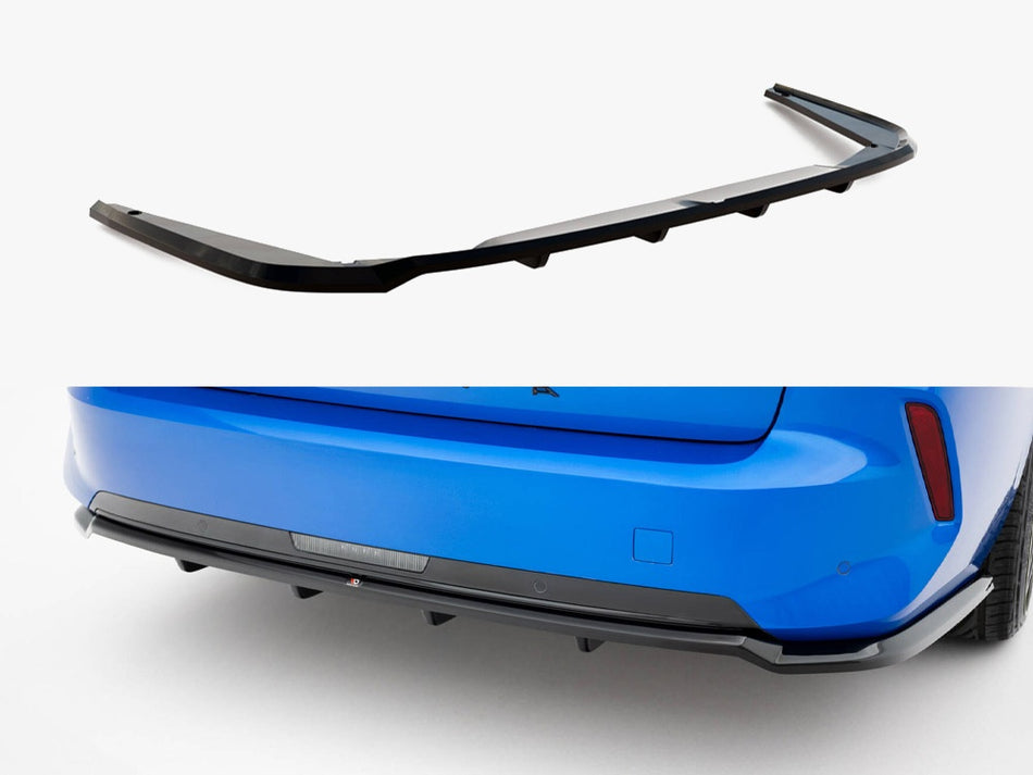 Maxton Rear Splitter (Vertical Bars) Opel Astra Sports Tourer L (Mk6)