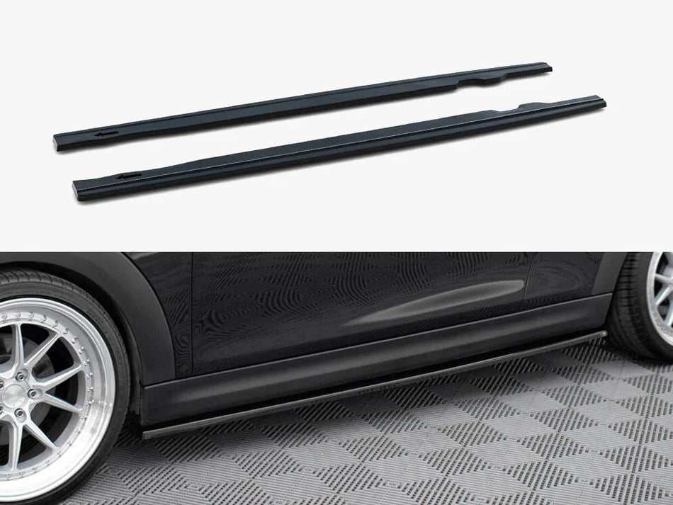 Maxton Side Skirt Diffusers Mini Cooper S F56 / F56 Facelift