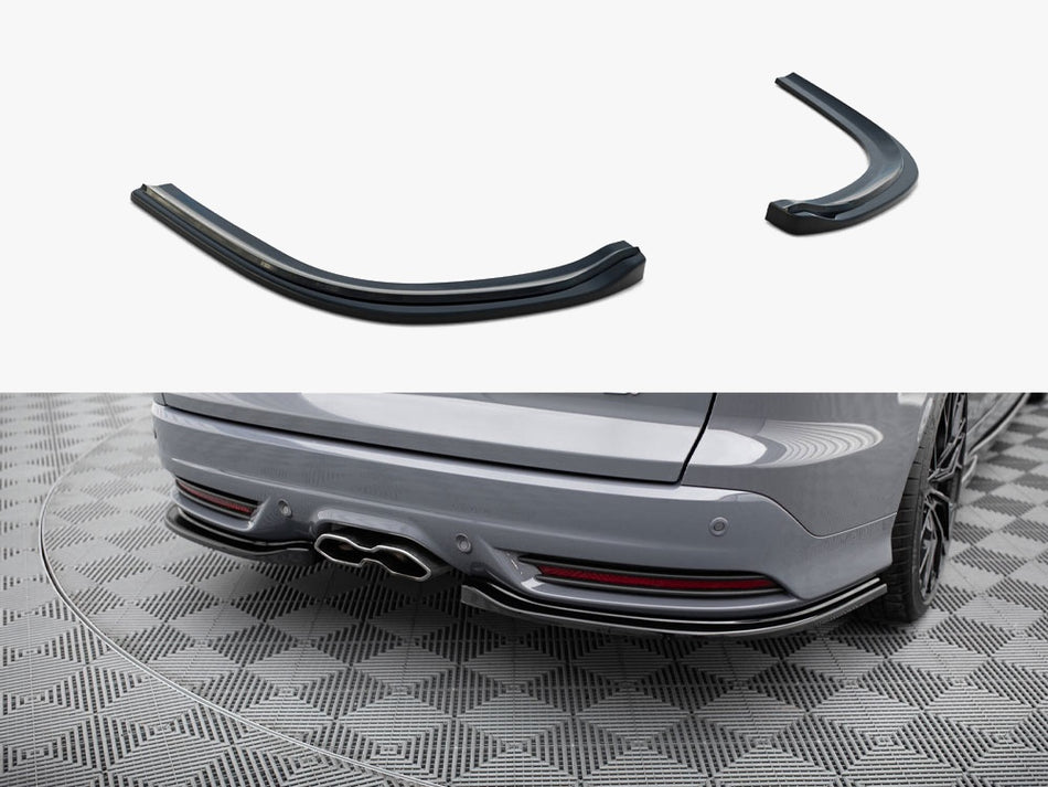Maxton Rear Side Splitters Ford Focus ST Mk3 Estate - Textured