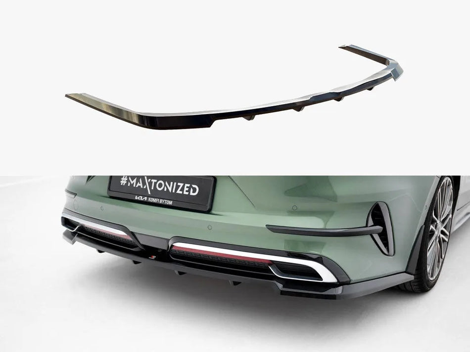 Maxton Rear Splitter (Vertical Bars) Kia Proceed GT-Line Mk1 Facelift
