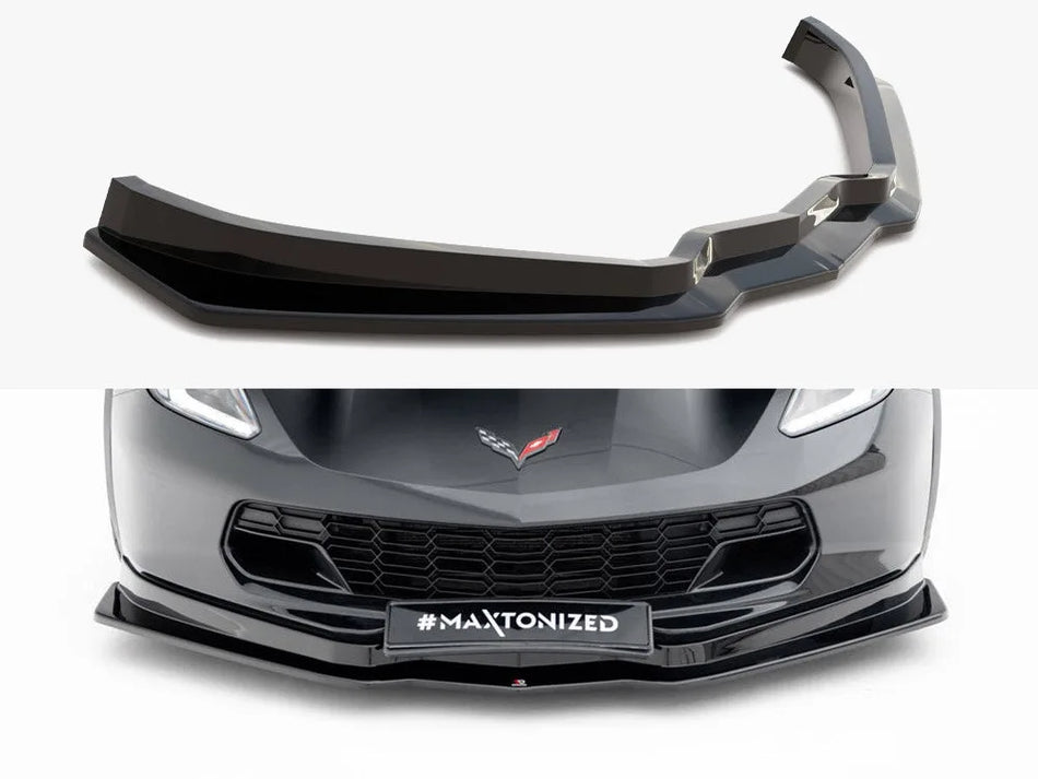 Maxton Front Splitter V.1 Chevrolet Corvette C7