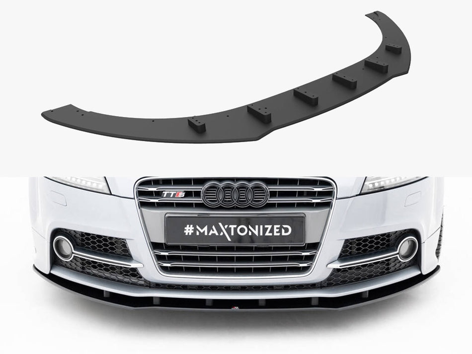 Maxton Street PRO Front Splitter Audi TT S / TT S-Line 8J Facelift
