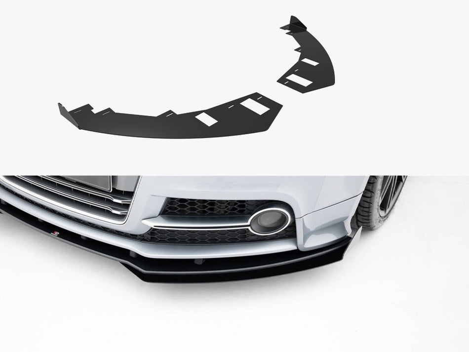 Maxton Front Flaps Audi TT S / TT S-Line 8J Facelift