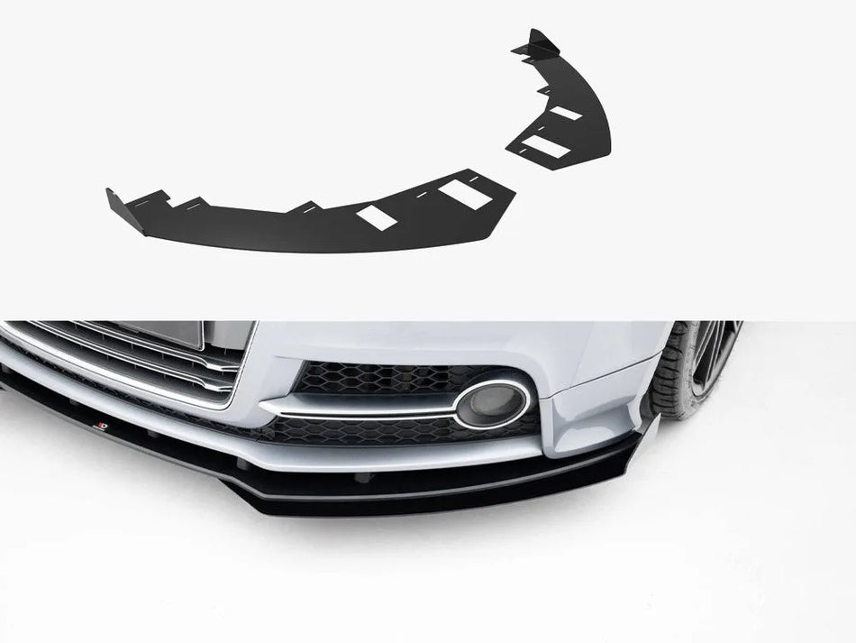 Maxton Front Flaps Audi TT S / TT S-Line 8J Facelift