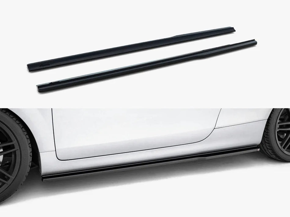 Maxton Side Skirts Diffusers V.1 Audi TT S / TT S-Line 8J Facelift