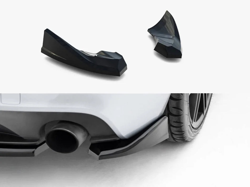 Maxton Rear Side Splitters Audi TT S-Line 8J Facelift