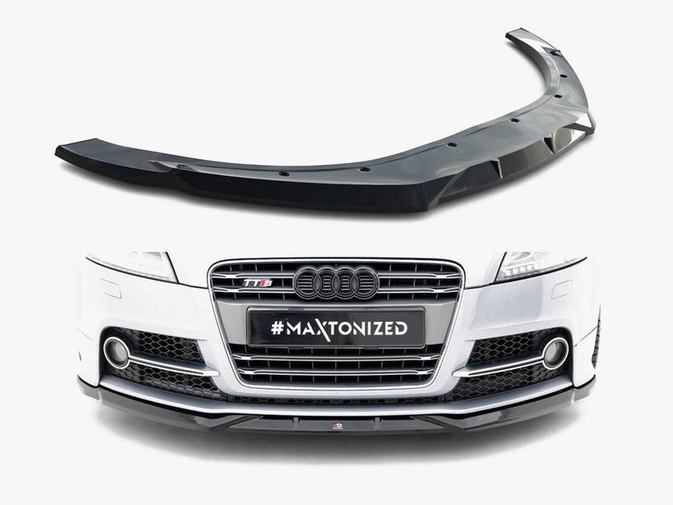 Maxton Front Splitter V.2 Audi TT S / TT S-Line 8J Facelift