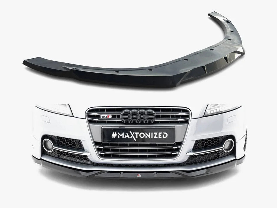 Maxton Front Splitter V.2 Audi TT S / TT S-Line 8J Facelift