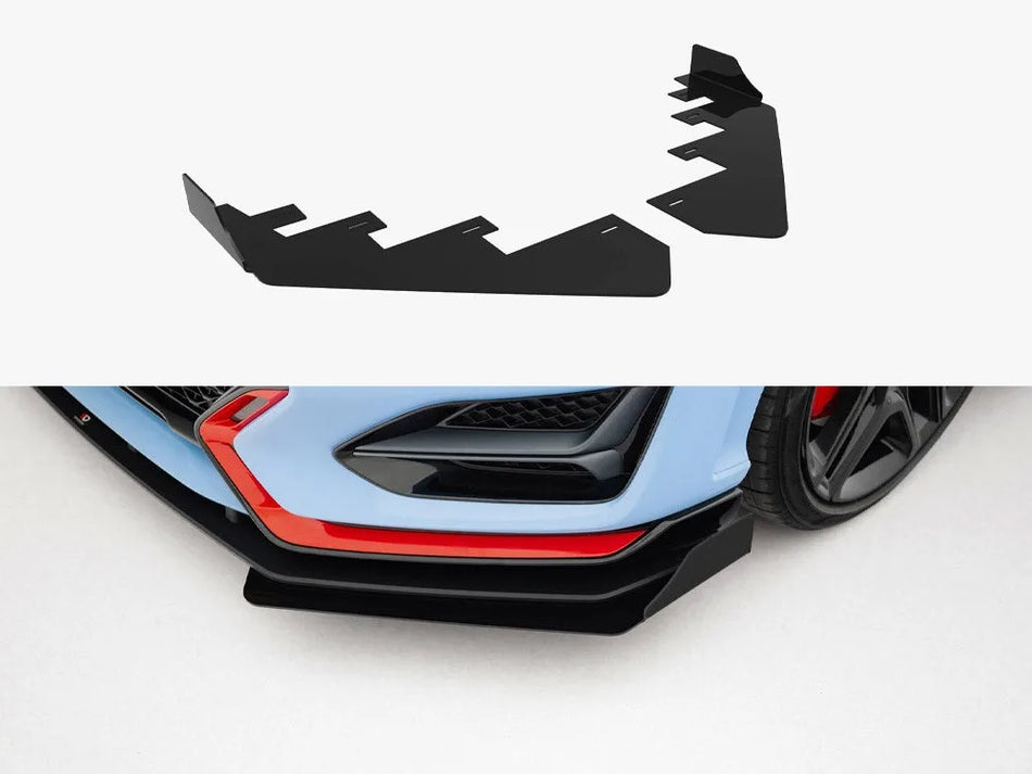 Maxton Front Flaps Hyundai Veloster N Mk2