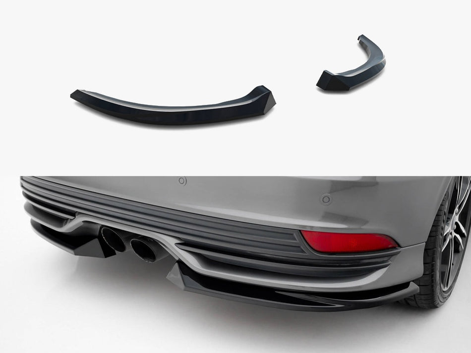 Maxton Rear Side Splitters V.3 Ford Focus ST Mk3 Facelift