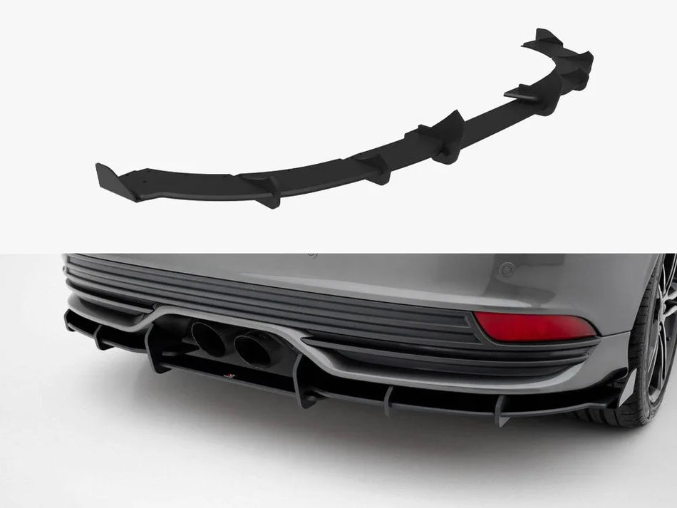 Maxton Street PRO Rear Diffuser + Flaps Ford Focus ST Mk3 Facelift